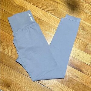 DFYNE Women's High-Waist Gray Leggings